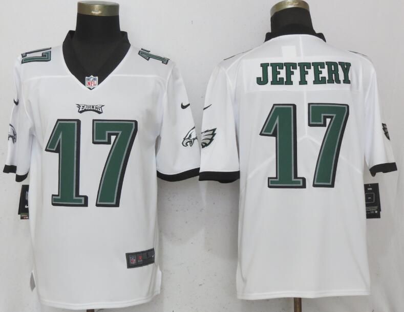 Men Philadelphia Eagles #17 Jeffery White Vapor Untouchable Limited Nike NFL Jerseys->->NFL Jersey
